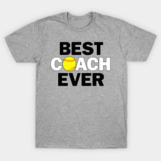 Fastpitch Softball BEST COACH EVER T-Shirt